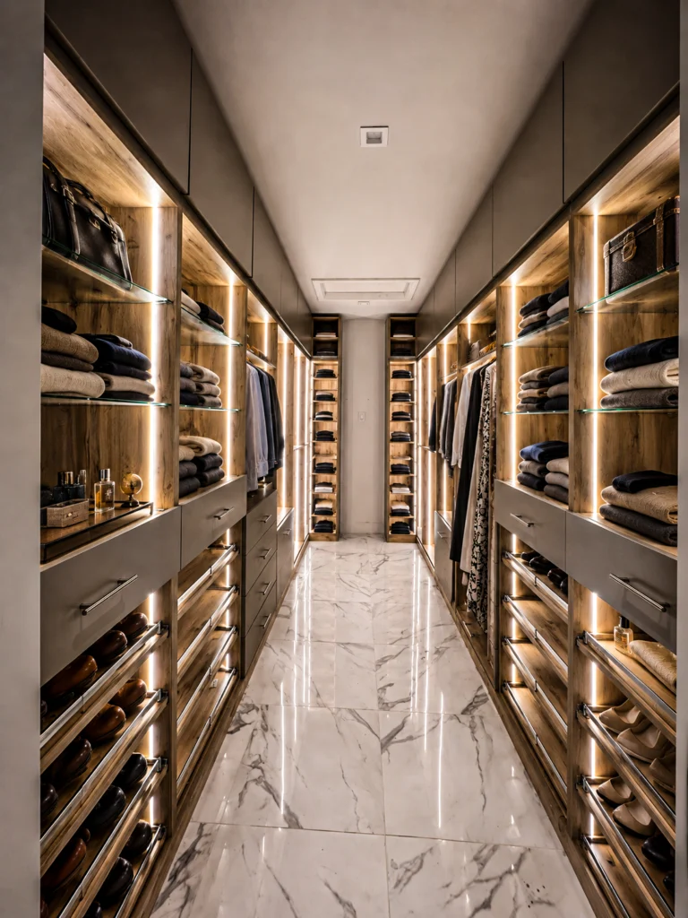 Custom cabinetry project built by Custom Closet Florida in South Florida